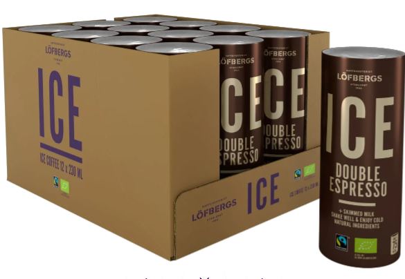 Löfbergs Ice Double Espresso 12x230ml RK luomu