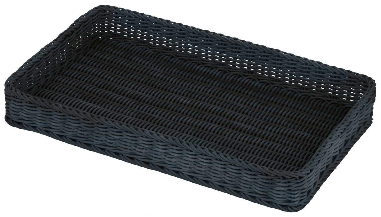 Kori GN 1/1-65 musta, muovipunos, 32,5x53x6,5 cm