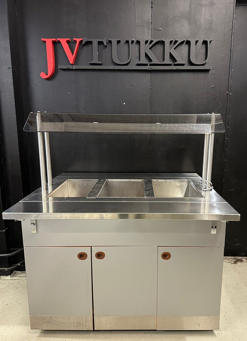 Kylmävaunu 3 x 1/1GN 1200 x 1100 x 900 POINTCOOL