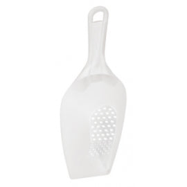 Jääpalakauha rei'itetty 25 cl kirkas, PC-muovi, 27 cm