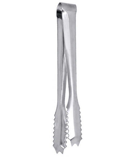 Jääpalapihdit 18 cm, rst, hammastettu