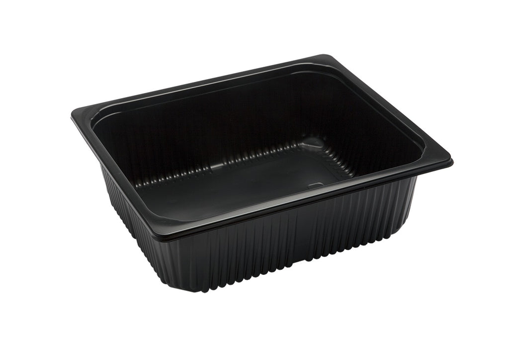 Musta COMPLE® muovivuoka 1/2 GN 6L