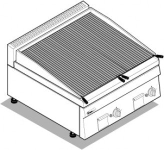 Laavakivigrilli 113032 GR 70 G/G6 TECNOINOX