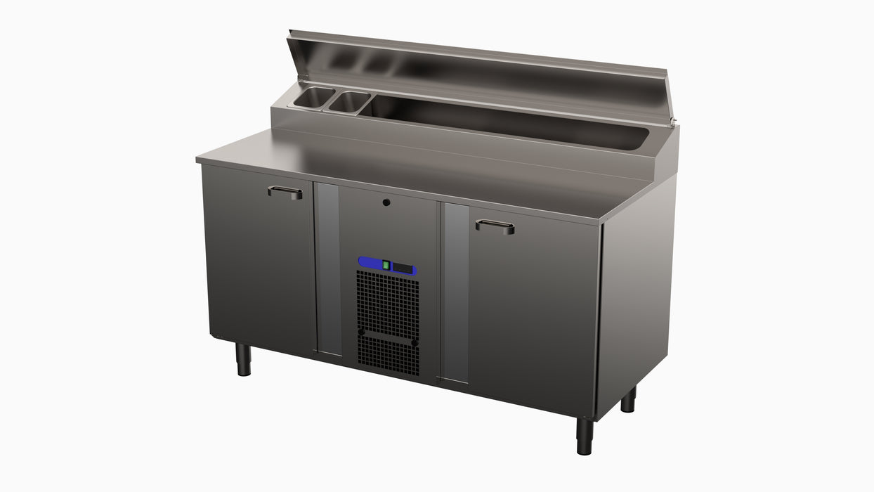 Leipomokaappi 2 ovea (pelti 400*600mm) RESTMEC PK KLE 1620
