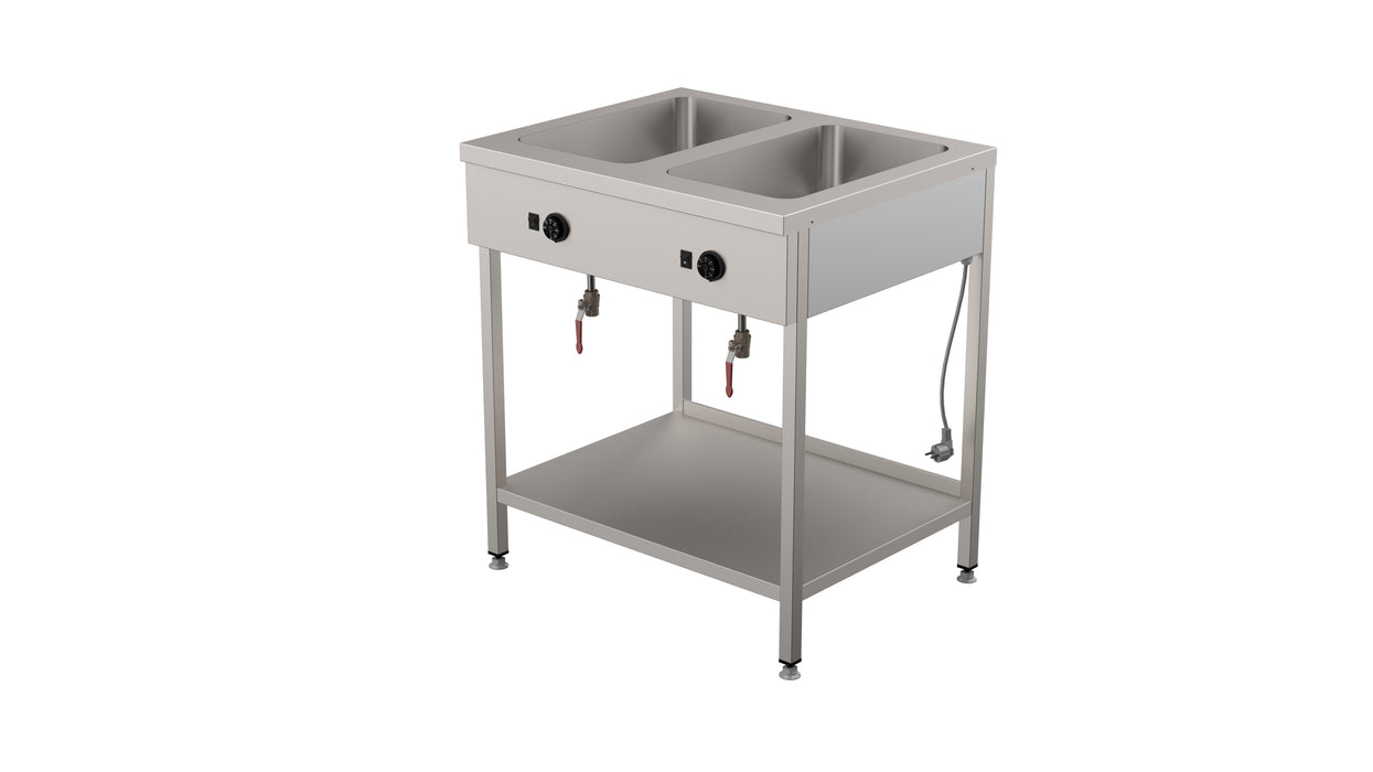 Lämpöhaude avojalustalla RESTMEC LHJ 800/2