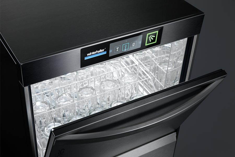 WINTERHALTER Lasinpesukone käänteisosmoosijärjestelmällä UC-S-EXC