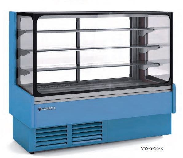 Palvelulasikko CORECO CUBICAL VSS-6-13-R
