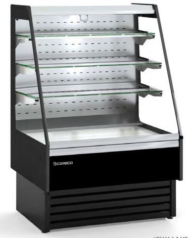 Itsepalvelulasikko seinän viereen CORECO CUBICALSELF VSSAM-6-9-R