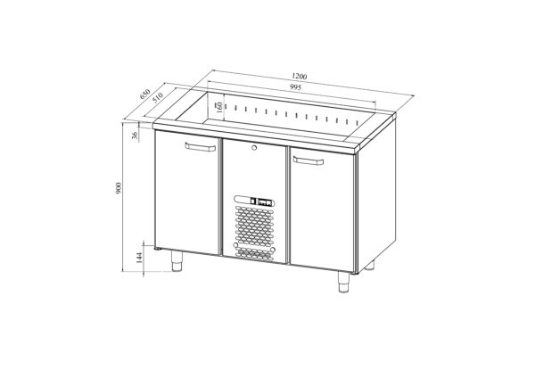 Pulloallas 2 ovea RESTMEC PA 1220