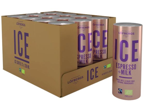 Löfbergs Ice Espresso 12x230 ml RK luomu