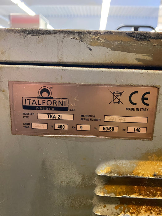 ITALFORNI  2x4 pizzan pesaro pizzauuni