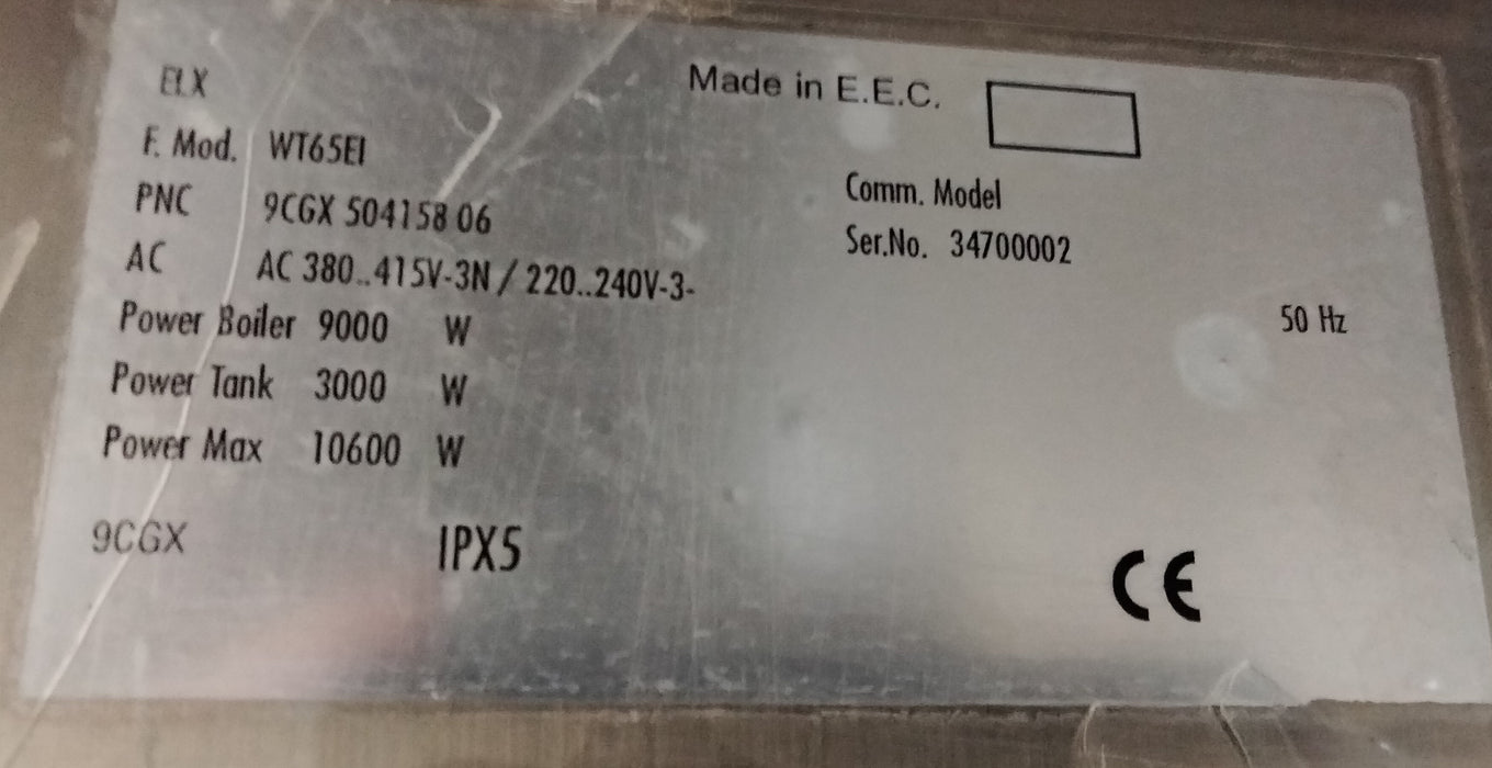 Electrolux kuputiskikone WT65EI
