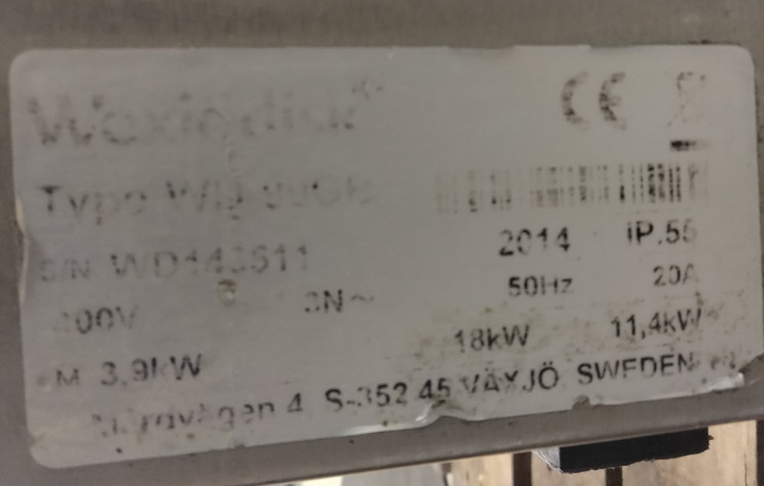 Käytetty Metos raepesukone WD-90GR