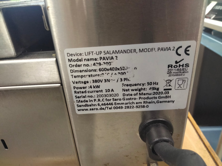 Käytetty Salamanteri Pavia 2, SARO