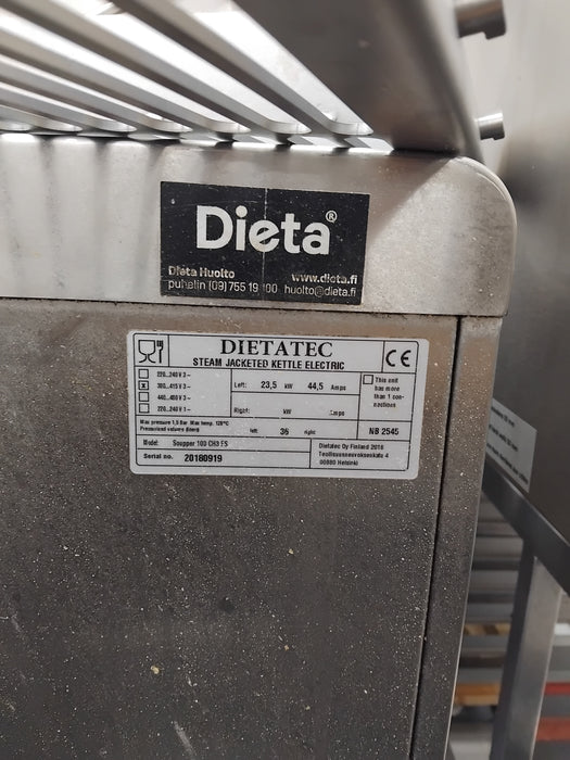 Käytetty keittopata, Dieta Soupper 100