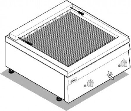 Sähkö-/vesigrilli 116044 GR 70E6/0 TECNOINOX