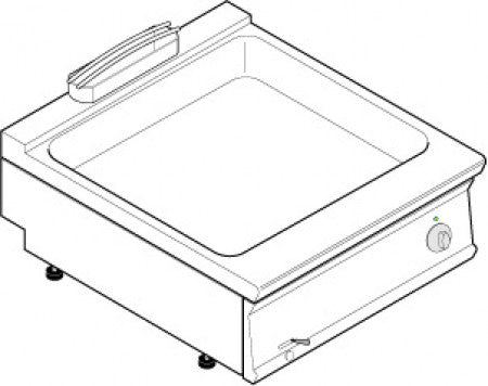 Lämpöhaude TECNOINOX 716027 BM 8E7