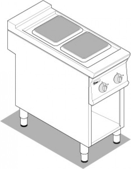 Sähköliesi TECNOINOX 316009 PC 4 FE9