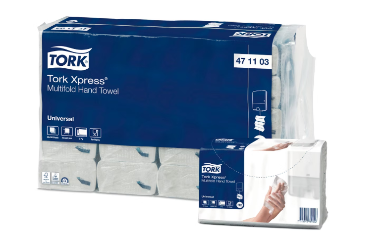 Tork Xpress® Multifold käsipyyhe H2 l.valk. 190ark 20pkt/sk