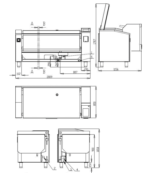 Monitoimipaistinpannu JIPA JUMP 251 (1x 250 l)