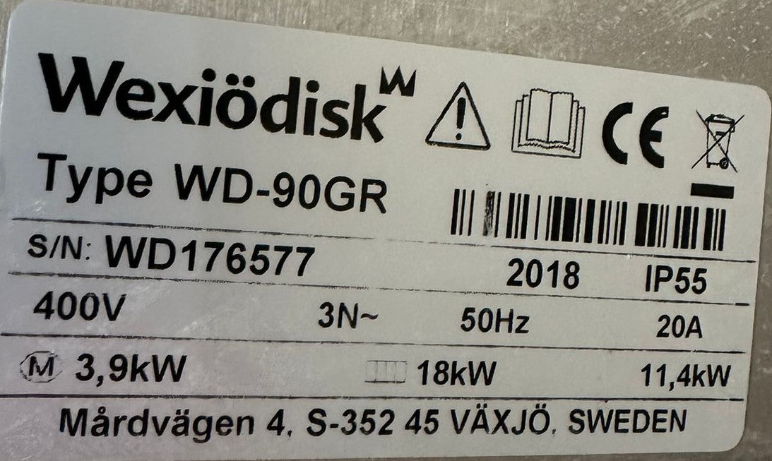 Raepesukone Wexiödisk WD-90GR