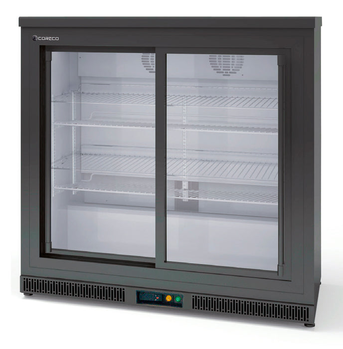 Liukulasiovellinen kylmäkaappi CORECO ERHS-250L